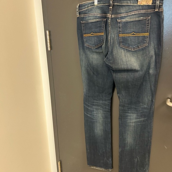 Ralph Lauren denim supply 32x32 EUC Blue Straight Jeans Vintage Wash - Picture 10 of 15